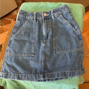 Denim Blue Skirt
